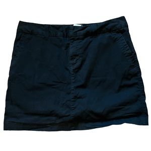 Sonoma mini black cargo skirt
